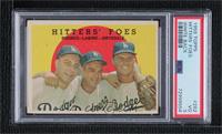 Hitters' Foes (Johnny Podres, Clem Labine, Don Drysdale) (White Back) [PSA …