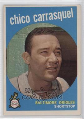 1959 Topps - [Base] #264.2 - Chico Carrasquel (white back)