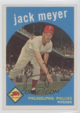 1959 Topps - [Base] #269.2 - Jack Meyer (white back)