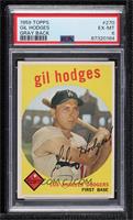 Gil Hodges (Grey Back) [PSA 6 EX‑MT]