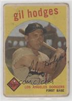 Gil Hodges (white back) [Poor to Fair]