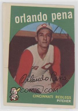 1959 Topps - [Base] #271.2 - Orlando Pena (white back) [Poor to Fair]