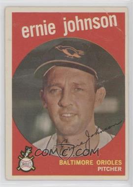 1959 Topps - [Base] #279.2 - Ernie Johnson (white back) [COMC RCR Poor]