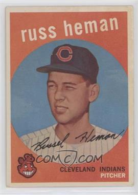 1959 Topps - [Base] #283.2 - Russ Heman (White Back)