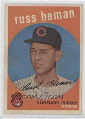 1959 Topps - [Base] #283.2 - Russ Heman (White Back)