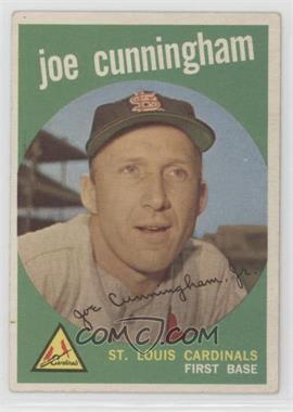 1959 Topps - [Base] #285.1 - Joe Cunningham (Grey Back)