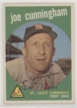 1959 Topps - [Base] #285.1 - Joe Cunningham (Grey Back)