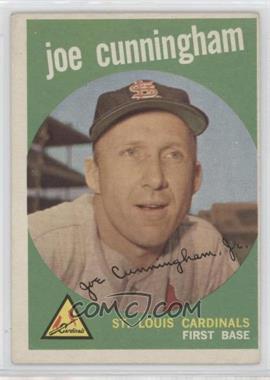 1959 Topps - [Base] #285.1 - Joe Cunningham (Grey Back)