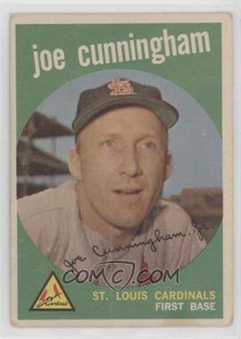 1959 Topps - [Base] #285.2 - Joe Cunningham (White Back)