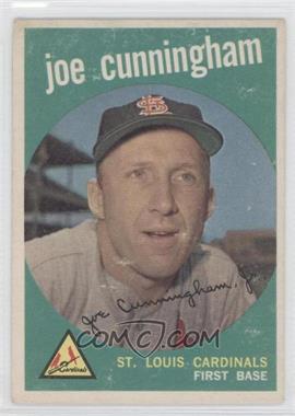 1959 Topps - [Base] #285.2 - Joe Cunningham (White Back)