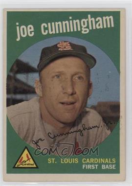 1959 Topps - [Base] #285.2 - Joe Cunningham (White Back)