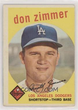 1959 Topps - [Base] #287 - Don Zimmer [Good to VG‑EX]