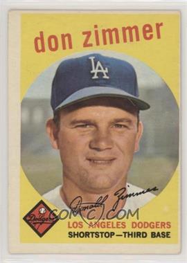 1959 Topps - [Base] #287 - Don Zimmer [Good to VG‑EX]