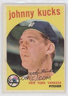 1959 Topps - [Base] #289 - Johnny Kucks