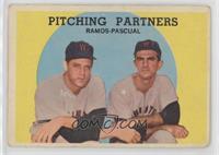 Pitching Partners (Pedro Ramos, Camilo Pascual) [COMC RCR Poor]