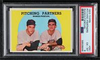 Pitching Partners (Pedro Ramos, Camilo Pascual) [PSA 6 EX‑MT]