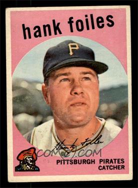 1959 Topps - [Base] #294 - Hank Foiles [VG]