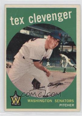 1959 Topps - [Base] #298 - Tex Clevenger