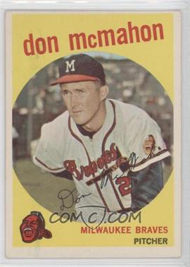 1959 Topps - [Base] #3 - Don McMahon