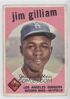 1959 Topps - [Base] #306 - Jim Gilliam [Good to VG‑EX]