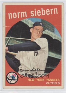 1959 Topps - [Base] #308 - Norm Siebern