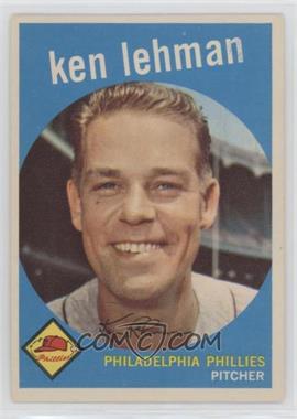 1959 Topps - [Base] #31 - Ken Lehman