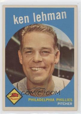 1959 Topps - [Base] #31 - Ken Lehman