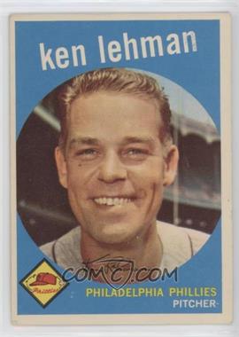 1959 Topps - [Base] #31 - Ken Lehman