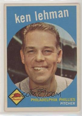 1959 Topps - [Base] #31 - Ken Lehman