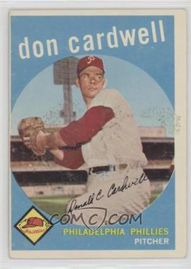 1959 Topps - [Base] #314 - Don Cardwell