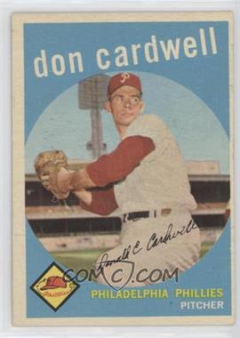 1959 Topps - [Base] #314 - Don Cardwell