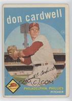 Don Cardwell [Good to VG‑EX]