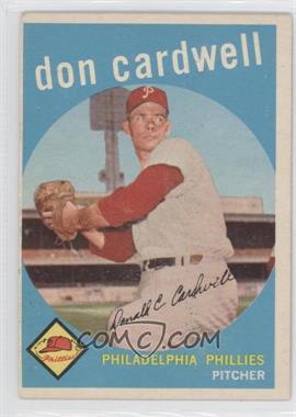 1959 Topps - [Base] #314 - Don Cardwell