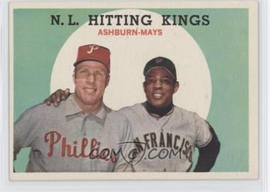 1959 Topps - [Base] #317 - N.L. Hitting Kings (Richie Ashburn, Willie Mays)