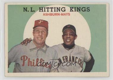 1959 Topps - [Base] #317 - N.L. Hitting Kings (Richie Ashburn, Willie Mays)