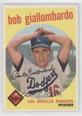 1959 Topps - [Base] #321.1 - Bob Giallombardo (No Option Statement)