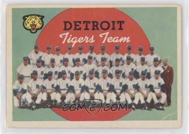 1959 Topps - [Base] #329 - Fifth Series Checklist - Detroit Tigers [Good to VG‑EX]