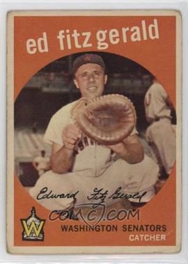 1959 Topps - [Base] #33 - Ed FitzGerald [Poor to Fair]