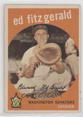 1959 Topps - [Base] #33 - Ed FitzGerald [Poor to Fair]