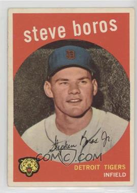 1959 Topps - [Base] #331 - Steve Boros [Good to VG‑EX]