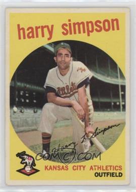 1959 Topps - [Base] #333 - Harry Simpson