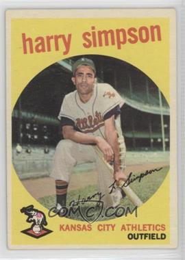 1959 Topps - [Base] #333 - Harry Simpson