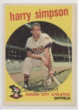 1959 Topps - [Base] #333 - Harry Simpson