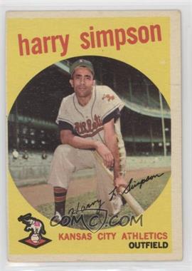 1959 Topps - [Base] #333 - Harry Simpson