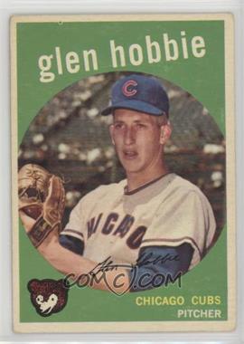 1959 Topps - [Base] #334 - Glen Hobbie [Good to VG‑EX]