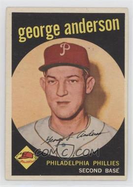 1959 Topps - [Base] #338 - George Anderson