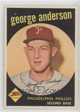 1959 Topps - [Base] #338 - George Anderson