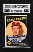 George Anderson [CAS Certified Sealed]