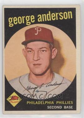 1959 Topps - [Base] #338 - George Anderson