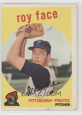 1959 Topps - [Base] #339 - Roy Face [Good to VG‑EX]